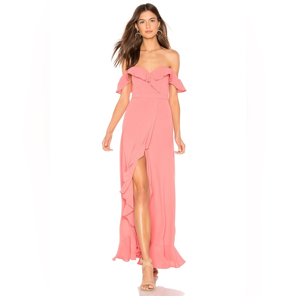 Flynn skye Monica maxi dress in watermelon